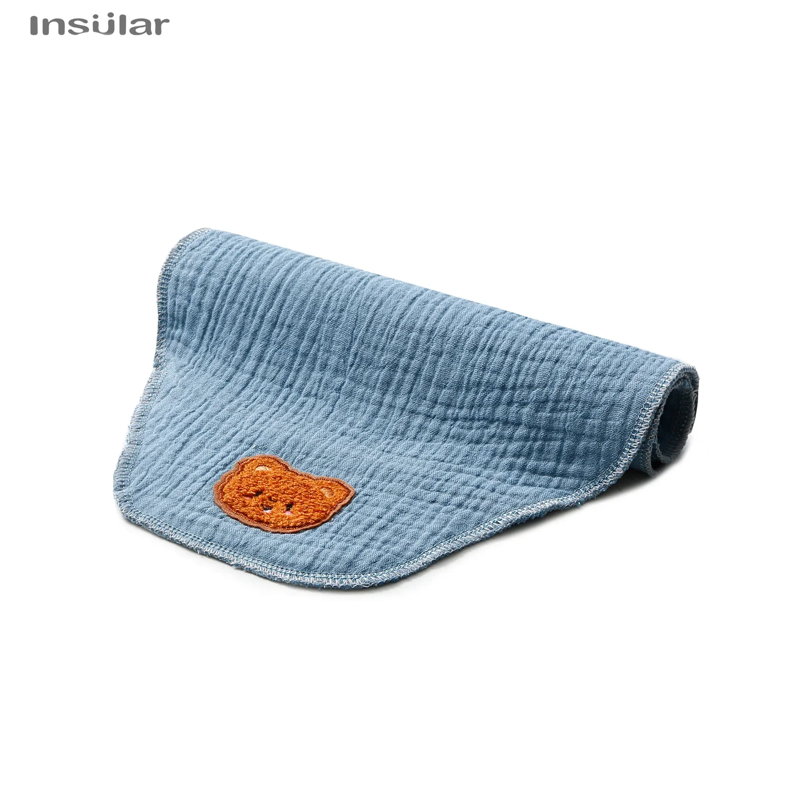 4 Layers Muslin Baby Sweat Towel Gauze Wipe Sweat Back Cotton Baby Stuff Kids Security Perspiration Absorption Infant Wash Cloth