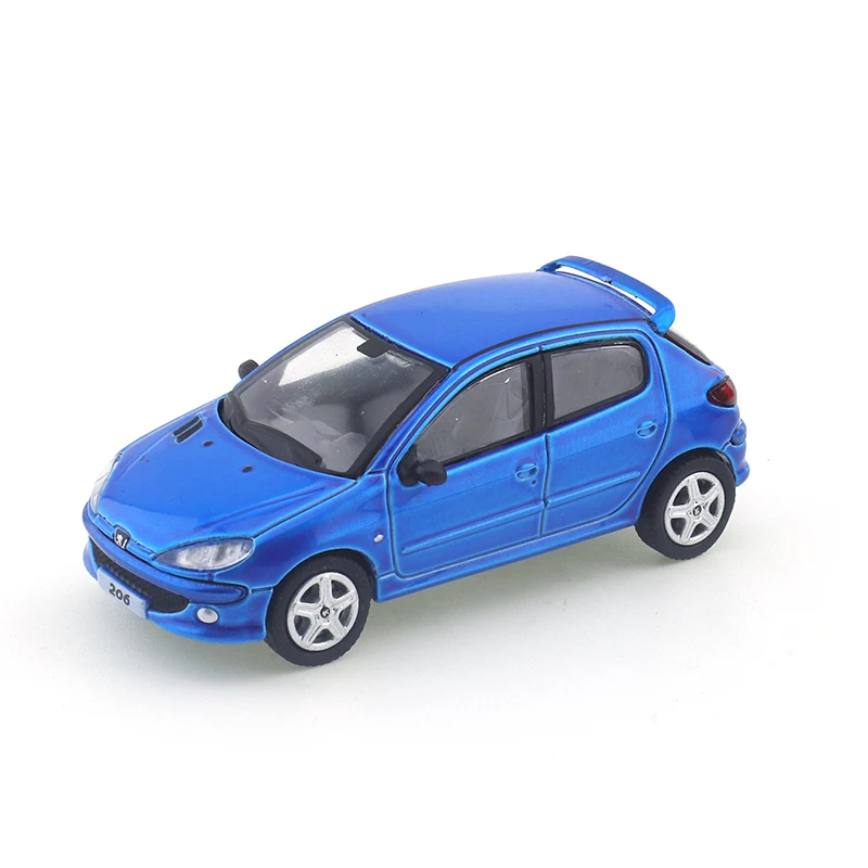 DCT 1/64 Peugeot 206 Car Alloy Toys Motor Vehicle Diecast Metal Model Kids Xmas Gift Toys for Boys 4