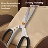 Deli 9.5'' Heavy Duty Industrial Scissors Professional Kitchen Scissors Sewing Tailor Scissor Food Cloth Cutting Tool 6