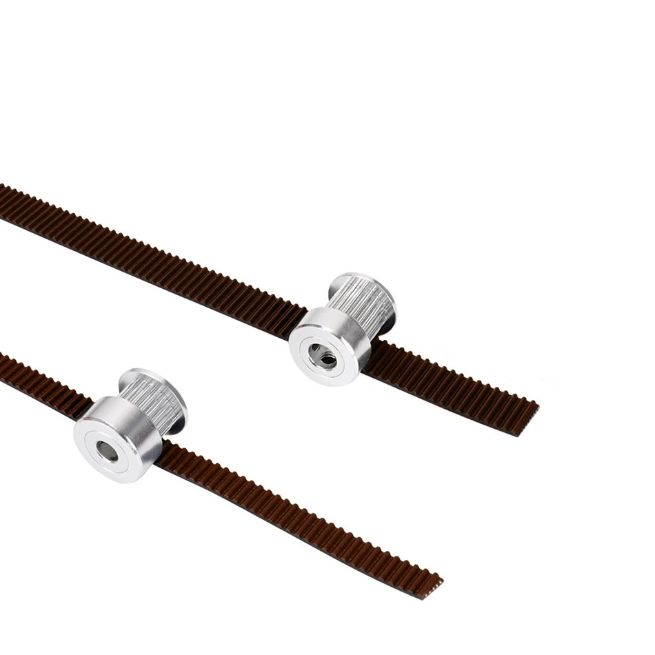 LL-2GT 벨트 고무 오픈 타이밍 동기 벨트 GT2 6mm 9mm 고온 저항 3D 프린터 부품