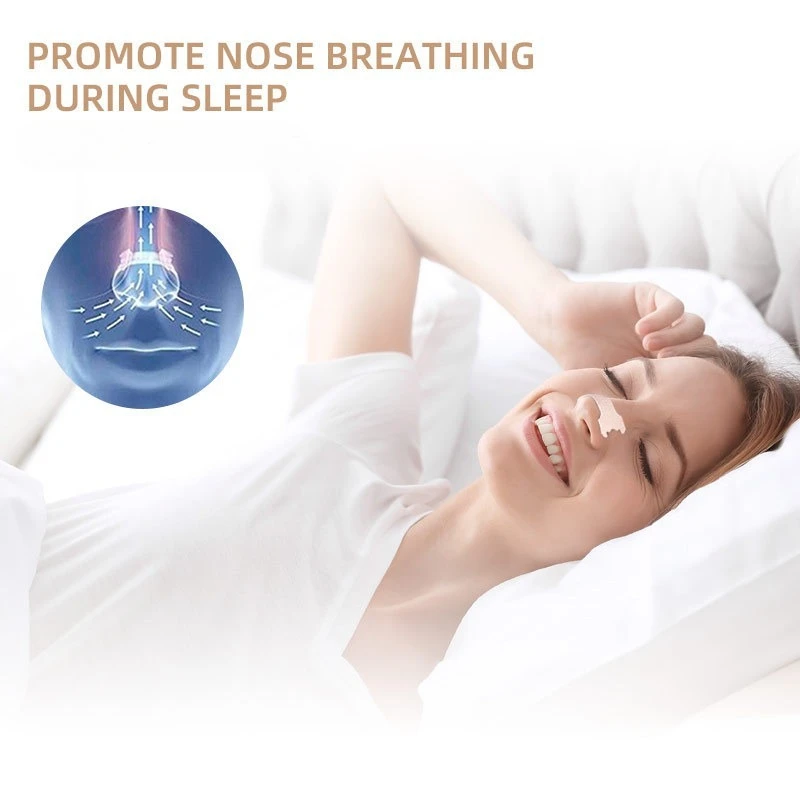 300/200/100/50pcs Breath Nasal Strips Stop Snoring Anti Snore Nose Strip Easier Breathing Good Sleeping Patches