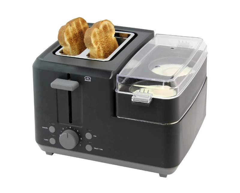 

West Bend 2-Slice Breakfast Station Egg & Muffin Toaster, 78500, New