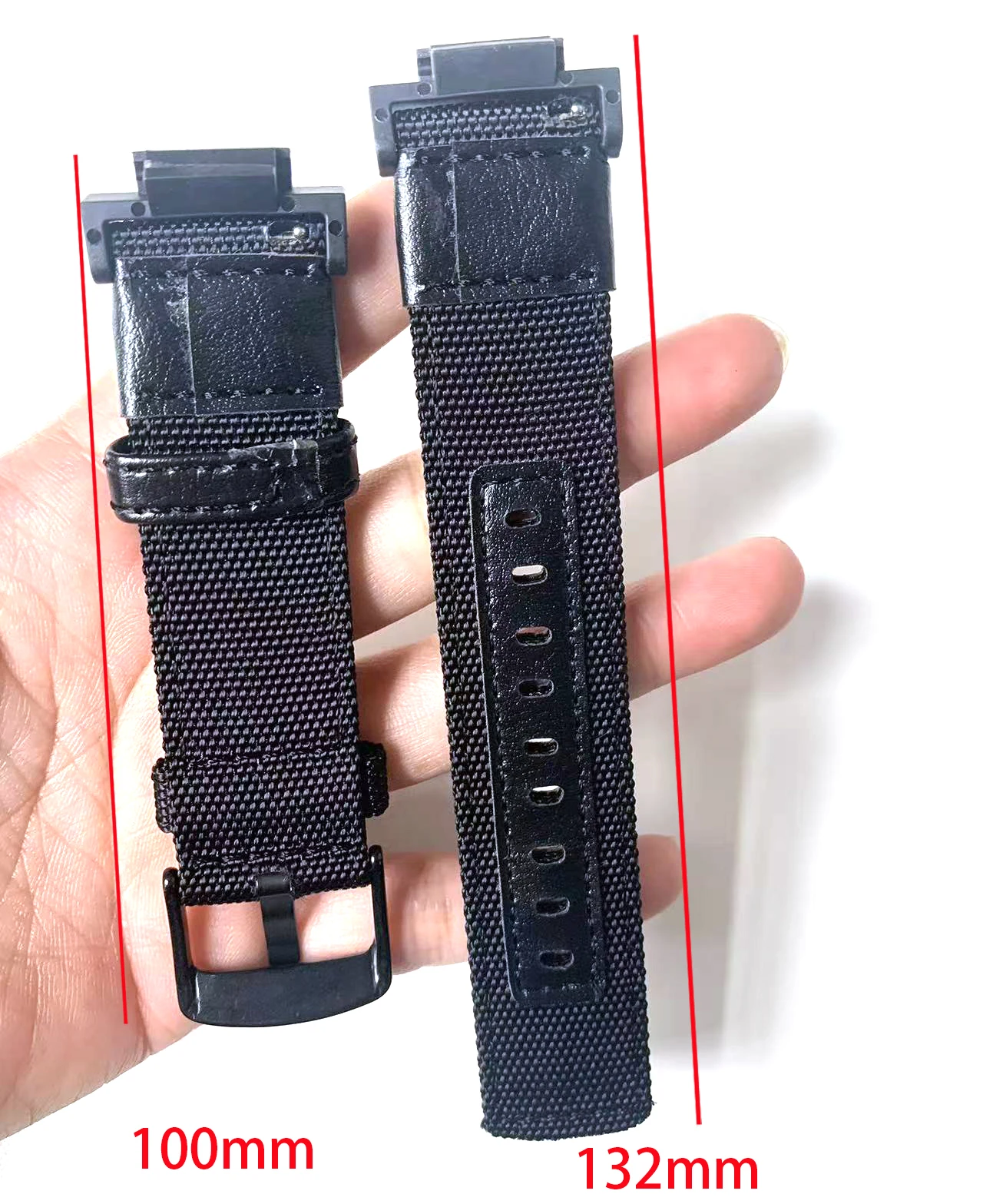 Versatile 16mm Nylon Watch Strap - Durable Wrist Belt Bracelet