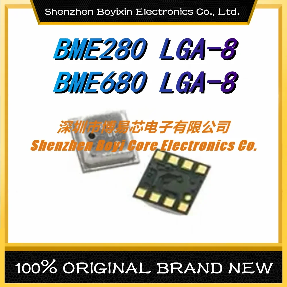 BME280 BME680 Package LGA-8 New original authentic temperature and humidity sensor IC chip 100% new imported original bmp180 mbp280 bmp380 bmp388 bme280 bme680 sensor chips