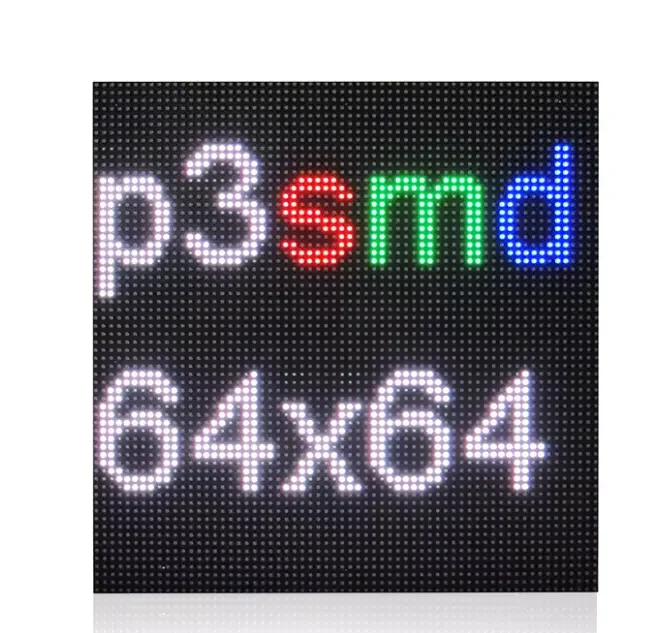 

P3 Модуль светодиодной панели для помещений RGB SMD матрисветодиодный 192x192 мм светодиодный Светодиодная панель программируемые светодиодные знаки