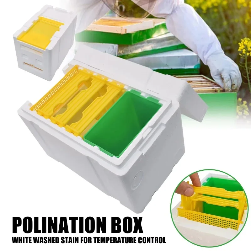 Bee Hive Case for Beekeepers Garden Pollination Equipment