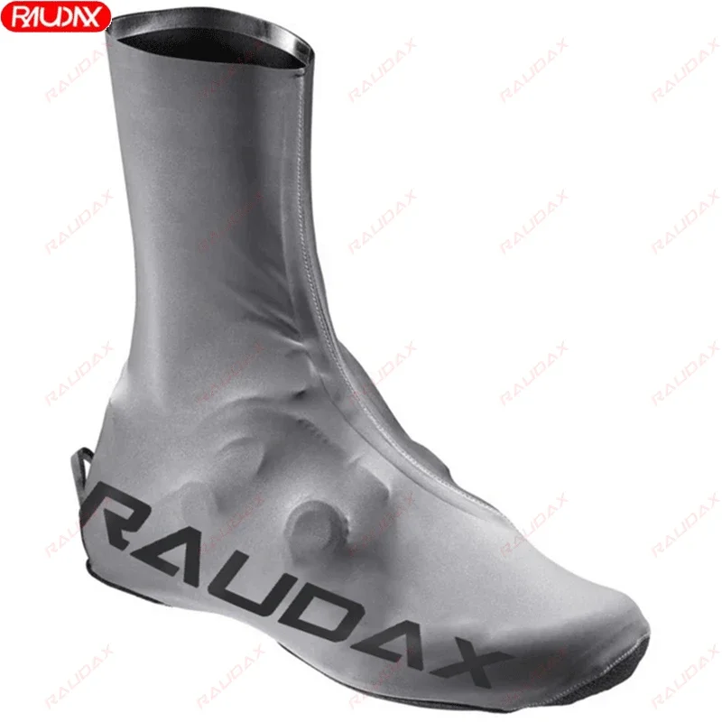 Raudax Latest Summer Lycra Zipper Bike Shoe Cover Sports Men's Mountain Bike UV Protection Shoe Cover Road Windproof bicycle shoe covers