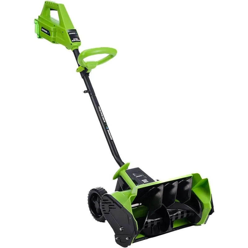 

Earthwise SN74016 40-Volt Cordless Electric Snow Shovel, Brushless Motor, 16-Inch width, 300lbs/Minute