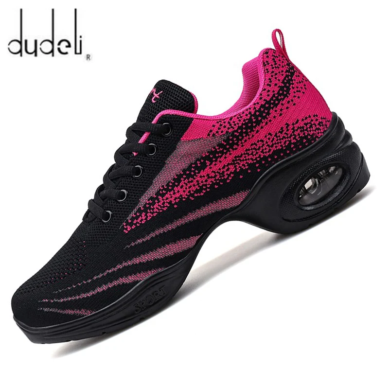 Sneakere Women Dance Practice Shoes Air Design Dance Shoes For Woman Soft Sole Modern Mesh Ladies Trainers dance shoes