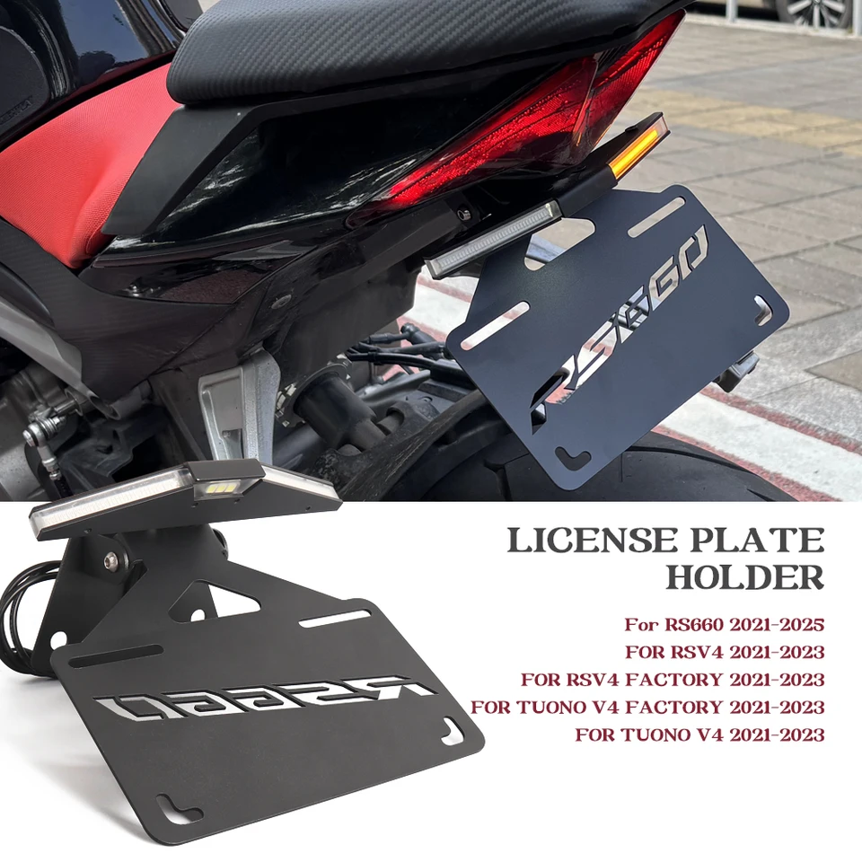 Kentekenplaathouder Evotech Aprilia RS660 / Tuono 660 / RS