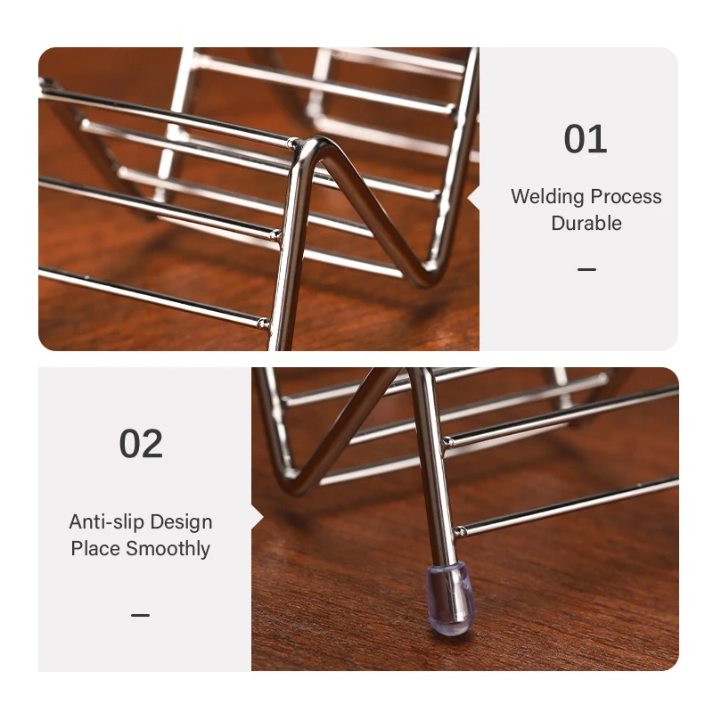 Pancake Tool Taco Holder Mosodo Stainless Steel Pancake Rack Taco Holder