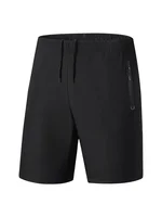 Plus Size Summer New Shorts Quick Dry Ice Silk Sporting Breeches 8xl 6xl Big Gray Black Nylon Spandex Short Pants Men's Clothing 2