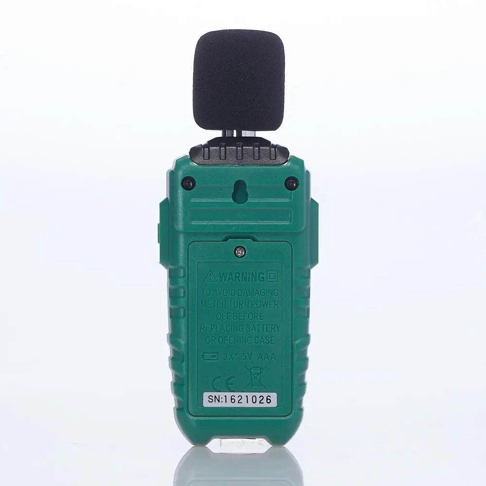 Mastech MS6702A Noise Measuring Instrument db Meter 35~135dB Mini Audio Sound Level Meter Decibel Monitor 2
