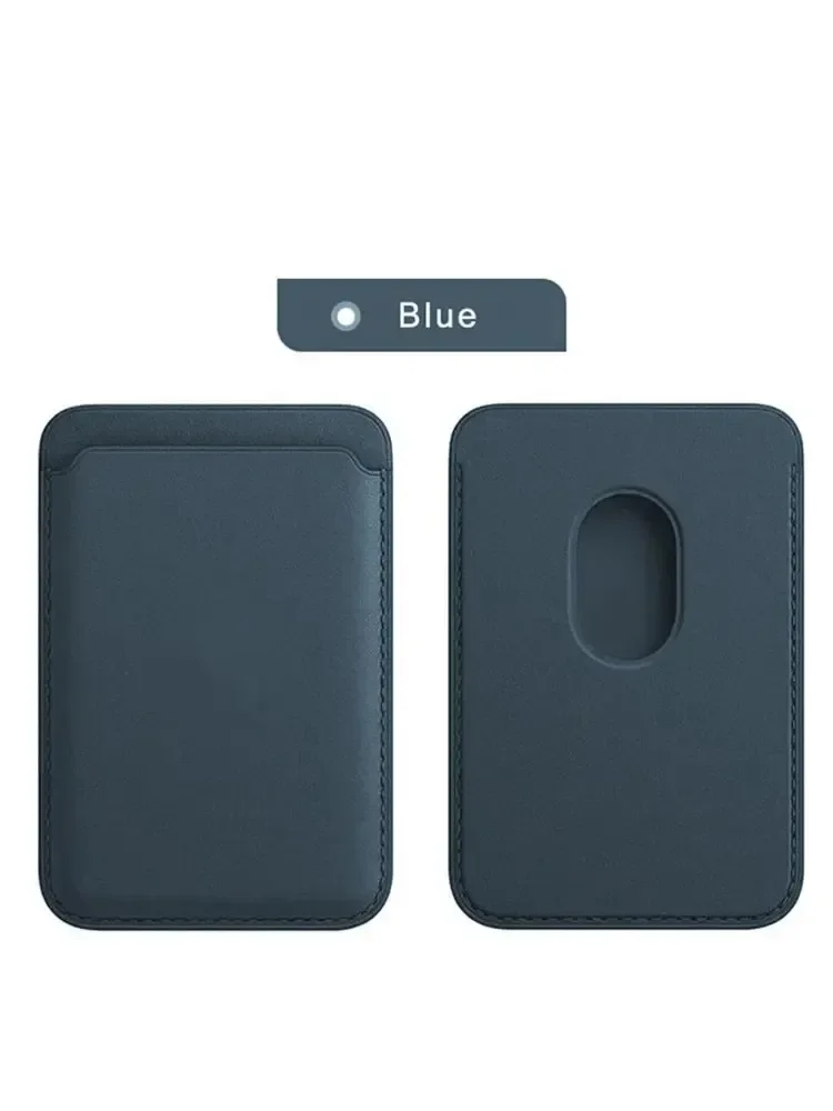 Premium Leather MagSafe Wallet Case with Card Holder and Magnetic Closure