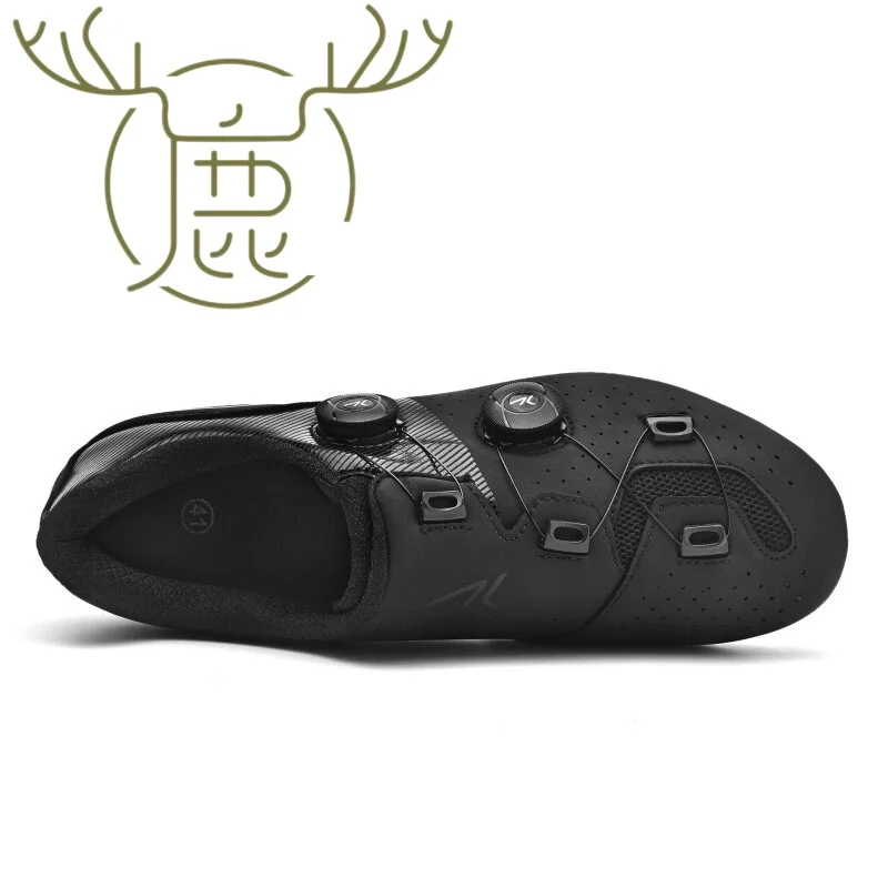 Road Cycling Shoes, Men's Speed Cycling Sports Shoes, Women's Shoes Which Are Bicycle Competition Shoes With Cleats.