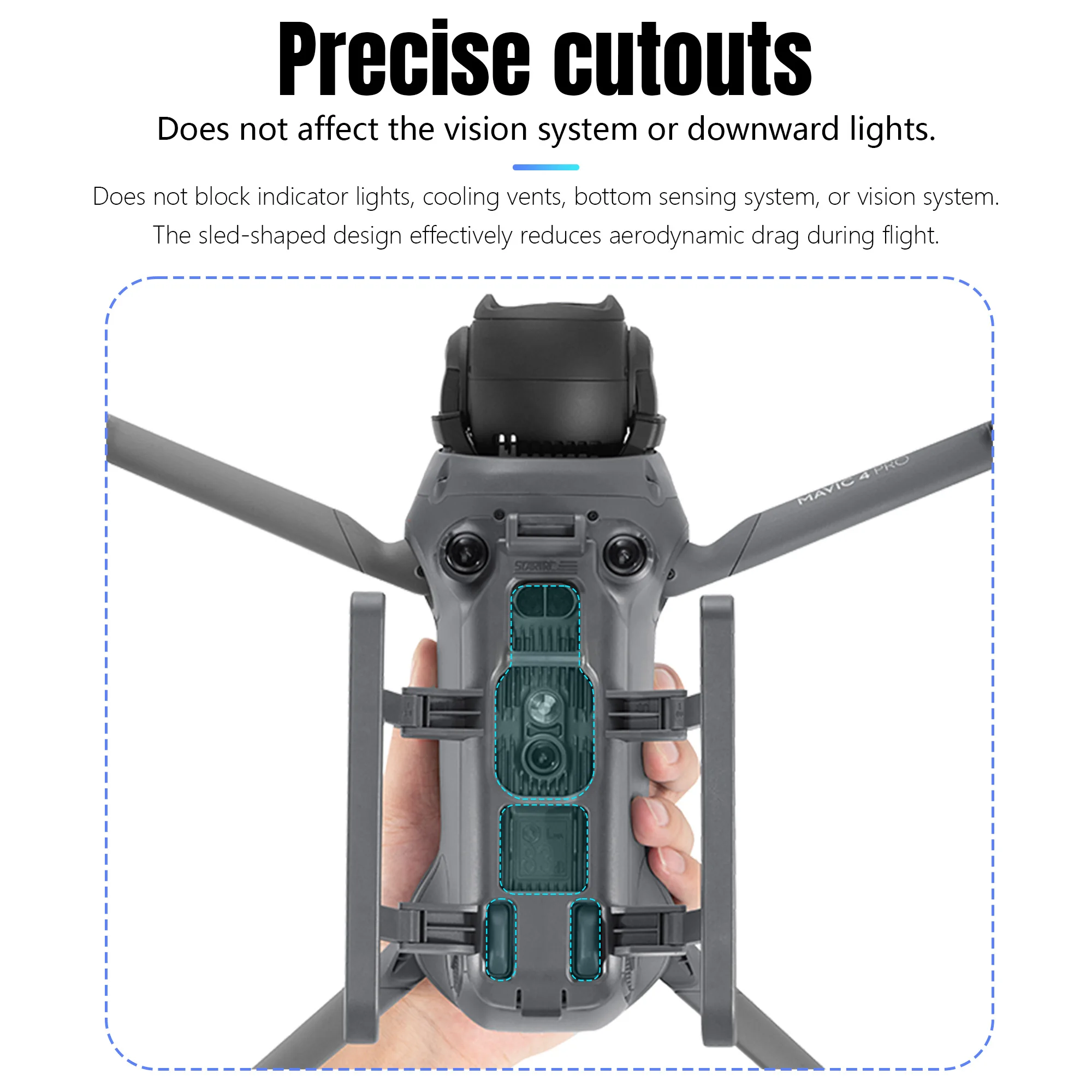 รูปสินค้า ขาตั้งกล้อง DJI Mavic 4 Pro พับได้ ถอดเร็ว ป้องกันโดรน