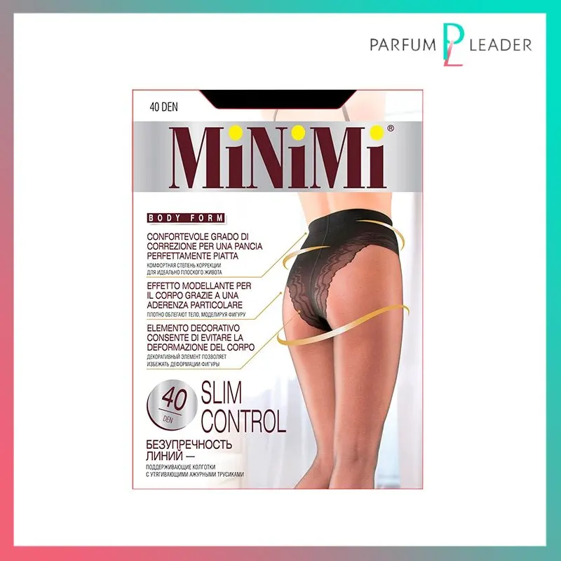 Колготки Minimi Slim Control nero 2 размер 40 den |