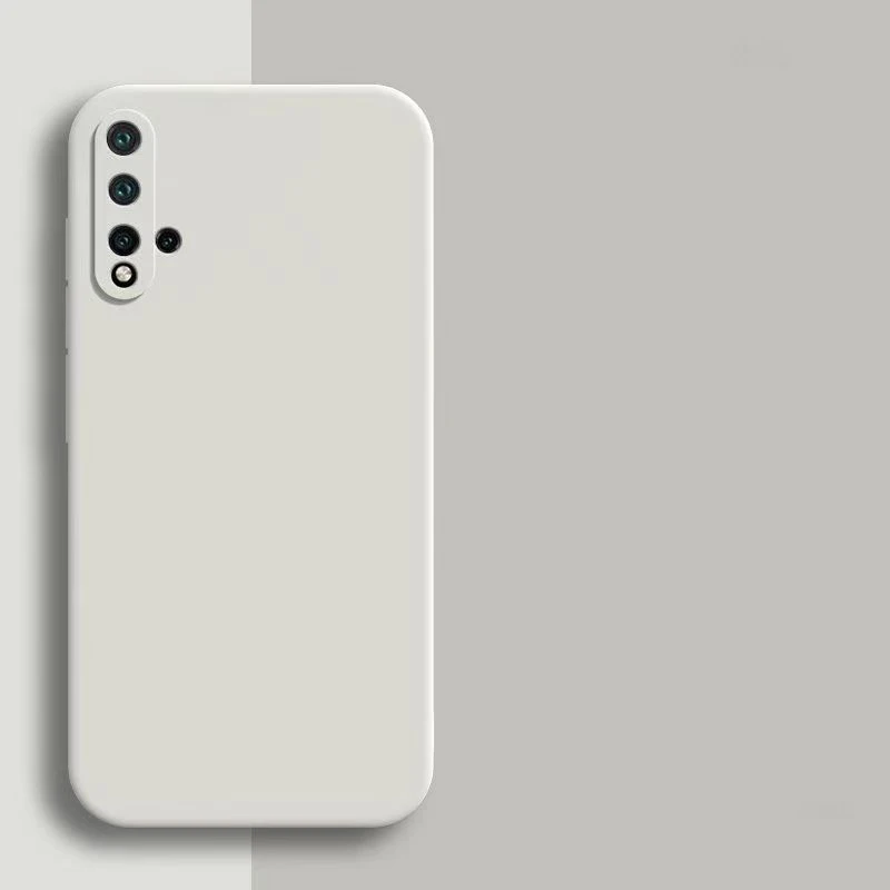 Square Silicone Shockproof Phone Case with Soft Cover