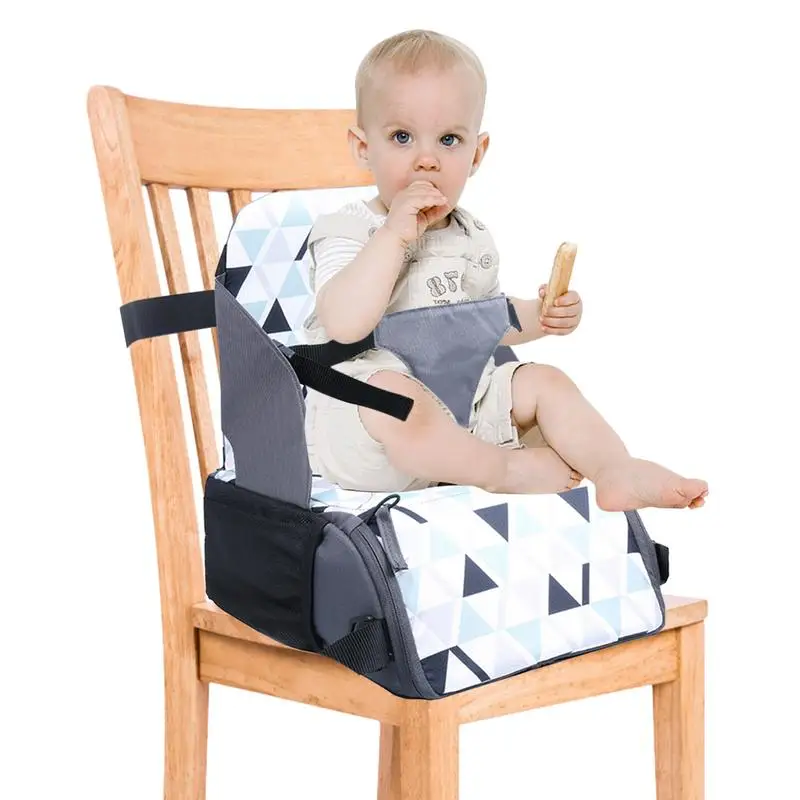 

Booster Car Seat Lightweight High Chair Booster Seat Travel Booster Seat With Adjustable Securing Straps Toddler Booster Seat