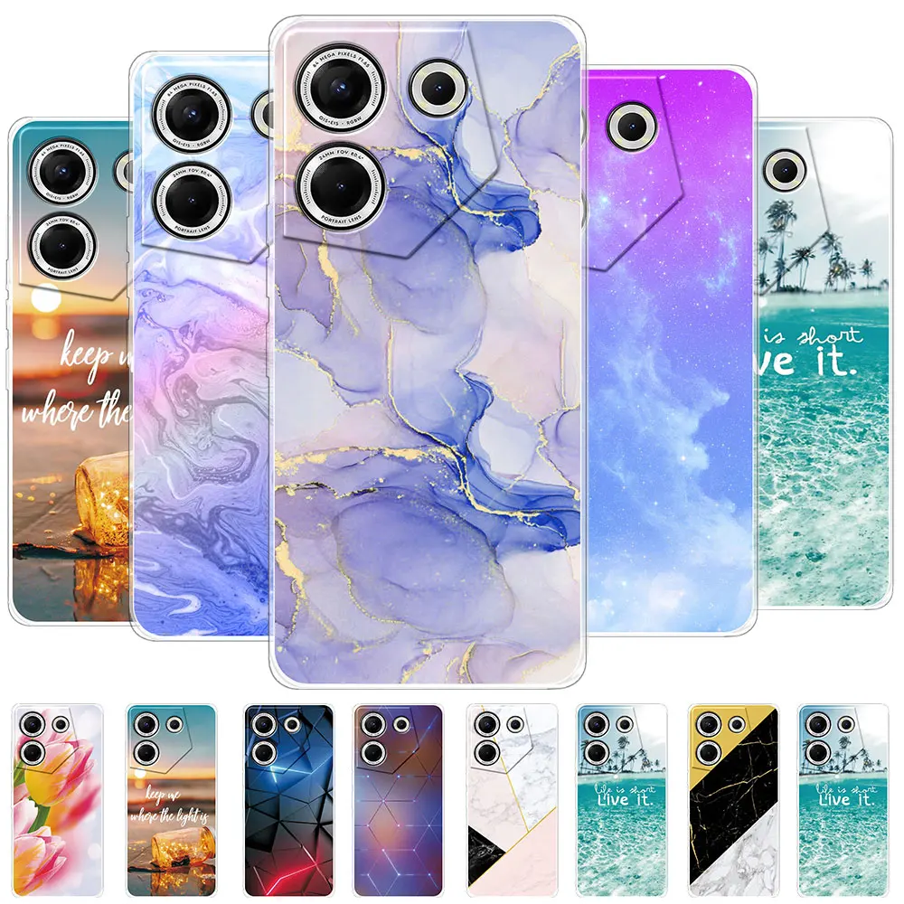Per Tecno Camon 20 Pro 5G Custodia Fundas Per Tecno Camon 20 Custodia Morbida In Silicone Trasparente Custodia Trasparente Per Tecno Camon 20 Pro Coqu