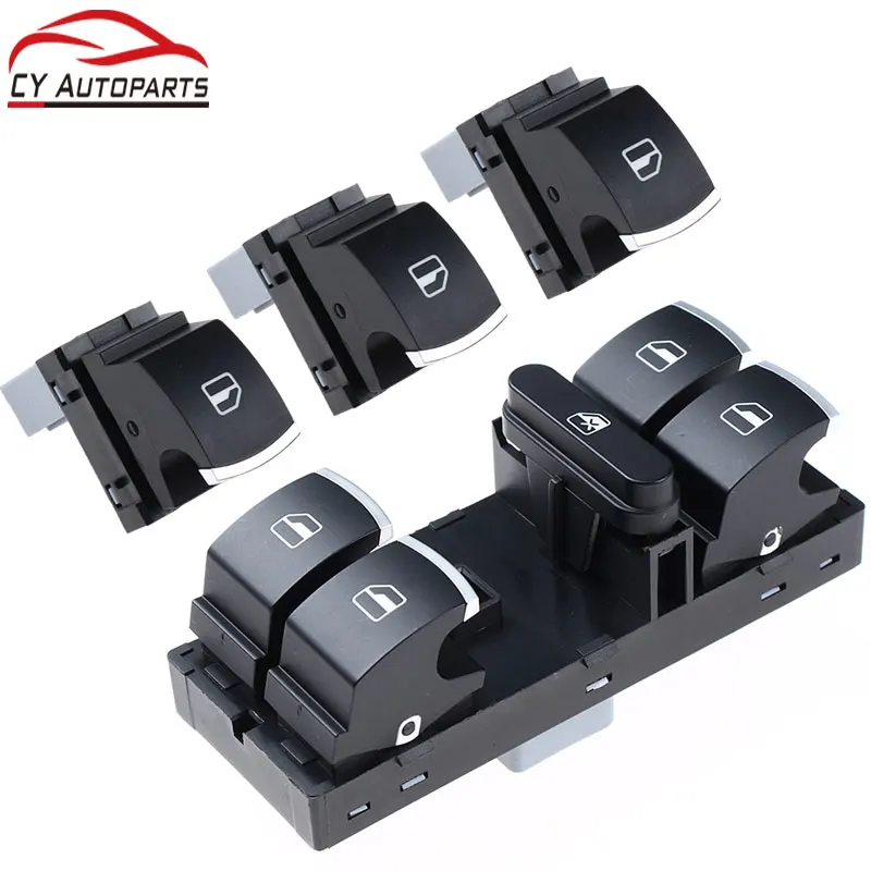 

New Power Window Switch For VW Touran Tiguan Passat B6 B7 CC Golf Mk5 MK6 Jetta III AMAROK 5ND959857 5K4959857 5ND959855