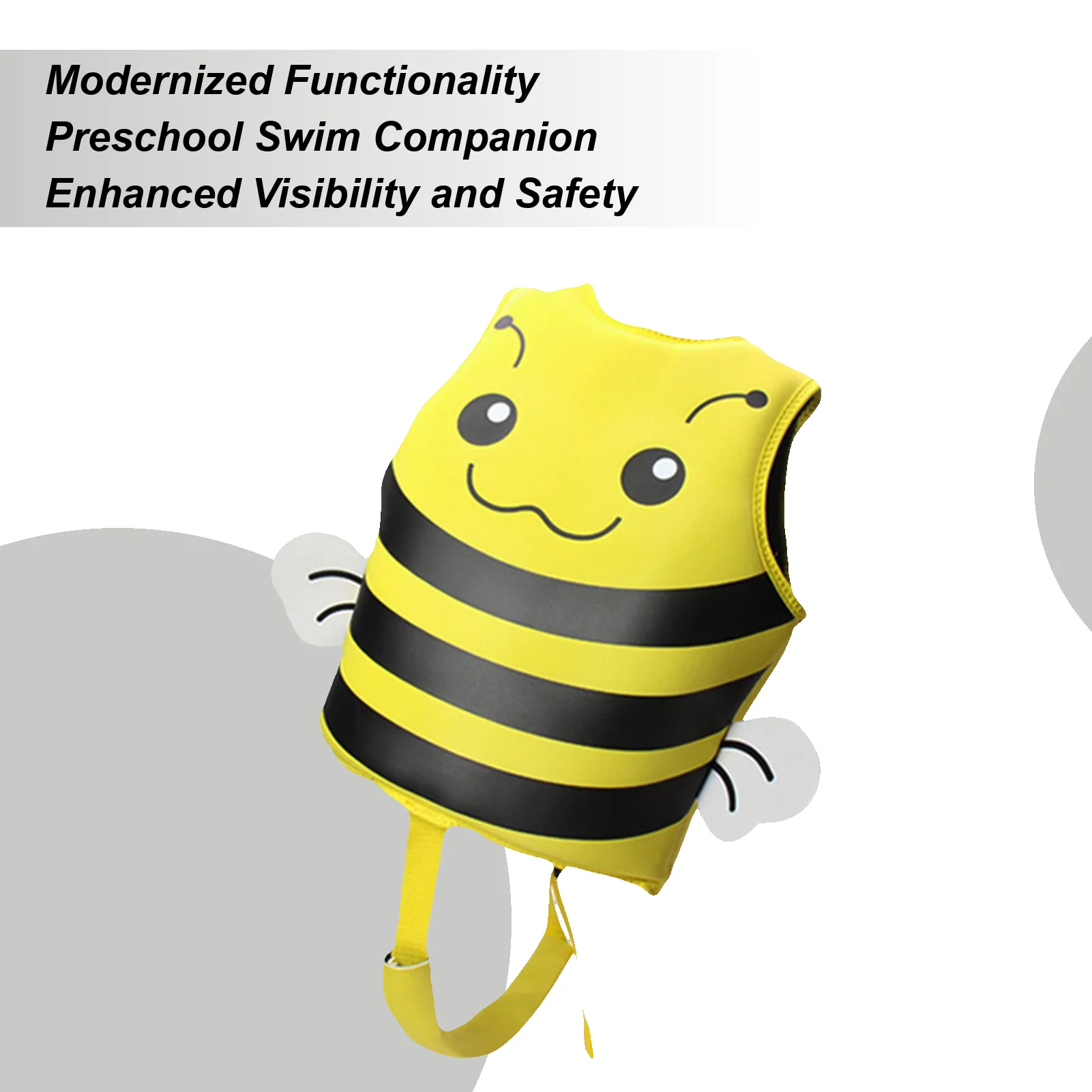 Swim Vest For Kids Cartoon Swimming Vest Floatation Suit Skin-Friendly Breathable Float Jacket For Girls Boys Beach Fishing