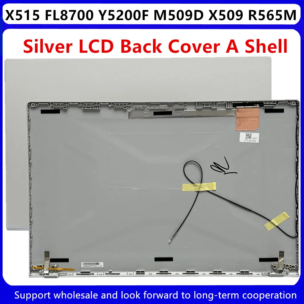 para Asus Vivobook X515 Fl8700 Y5200f M509d X509 R565m Y5200 F509 Y5200 V5200f Lcd Capa Traseira Lcd Frente Moldura Capa Novo - Imagem 4