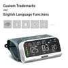 Rechargeable Blood Pressure Monitor 3 Color Screen  Blood Pressure Gauge With Voice Turgoscope Upper Arm Sphygmomanometer 1
