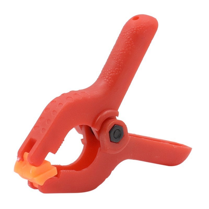 5pcs Wholesale 2 Inch Plastic Background Clamp Colorful Nylon Woodworking Clip Fixed Clip Nylon Spring Clip Tool Parts