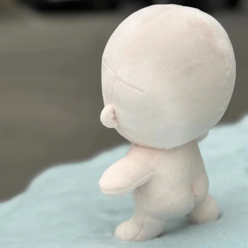 20cm Handmade DIY Plush Baby Dolls Kit Molds Blank Unembroidery Stuffed Plush Toys Mini Handmake Dolls For Girl Family Gifts