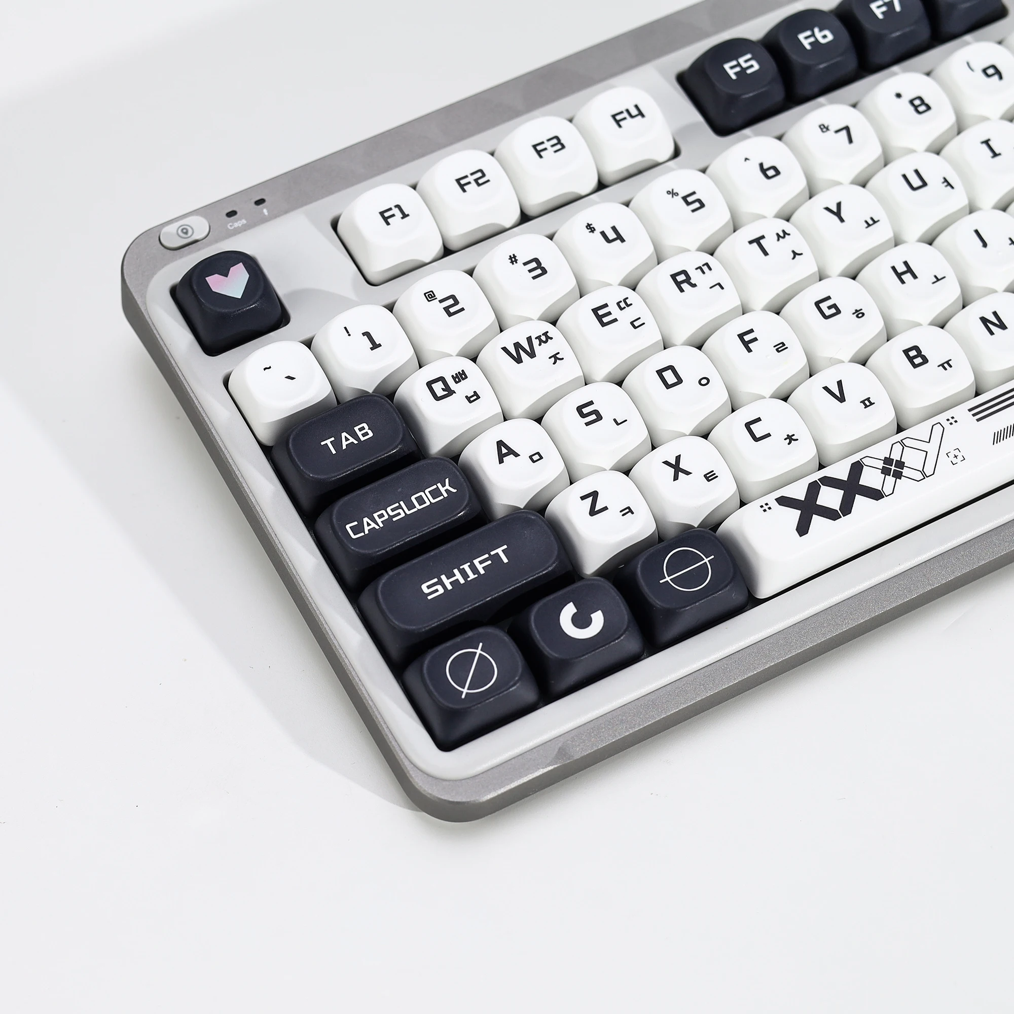 KBDiy PrintStream Koreanische Tastenkappen csgo Retro PBT KOA MOA Profil Alice ISO Tastenkappe für MX Switches 60 Gaming Mechanische Tastatur – Detail 21