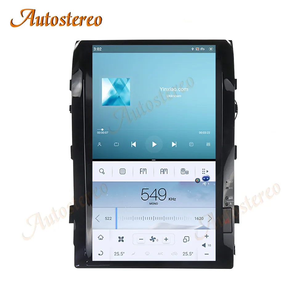 Android 13 Carplay Car GPS Navigation for TOYOTA LAND CRUISER LC200 2008-2015 Te