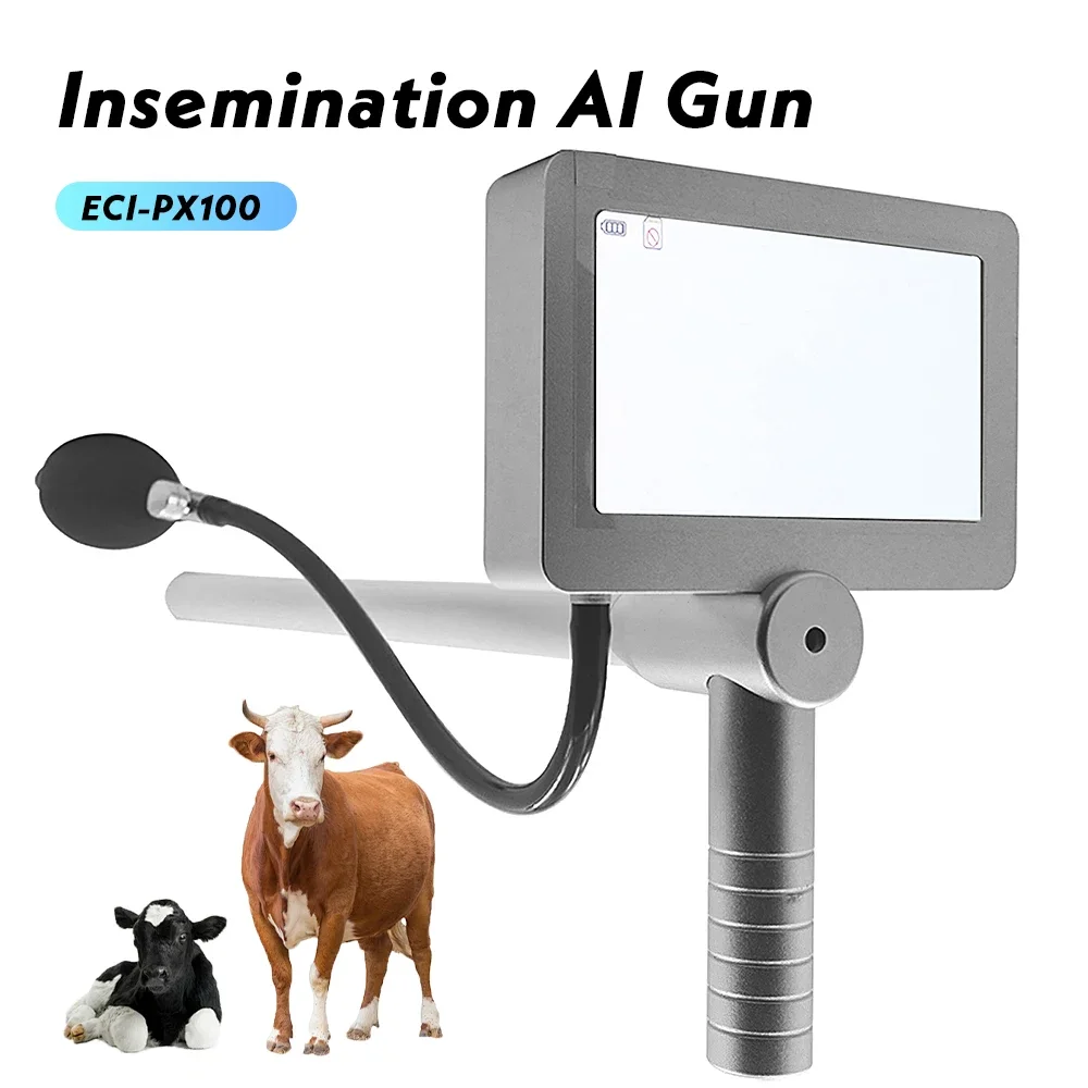 Artificial Insemination Equipment For Cattle Visual Cattle/Horses/Sheep/Goat  Artificial Insemination AI Gun Kit,Cow Veterinary Breeding Kit,Visual  Endoscope Breeding Kit,with 15MP Camera Adjtable Screen For Farm &  Ranch,sheep Cattle Ai Equipment