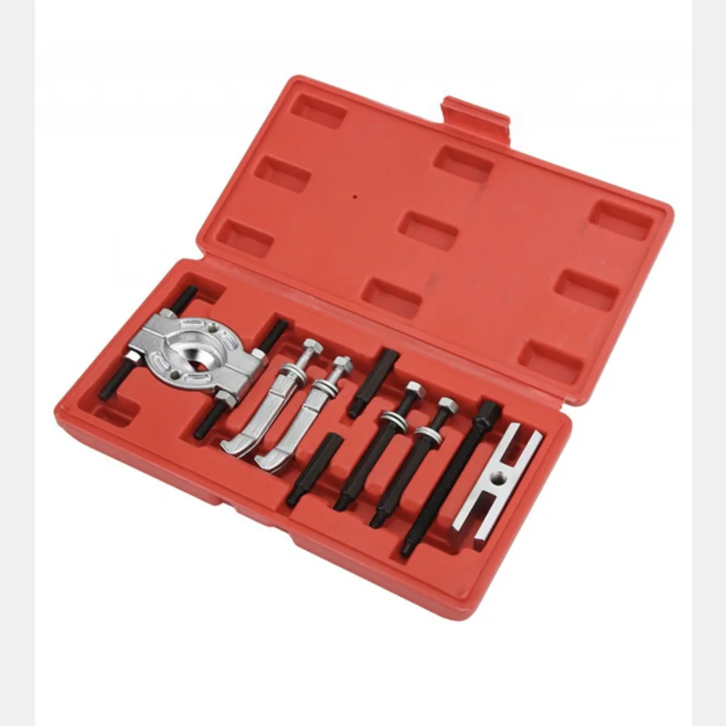 

Car Repair Tool 9pcs Portable Bearing Splitter Separator Puller Kit High Strength Metal Bearing Removal Tool