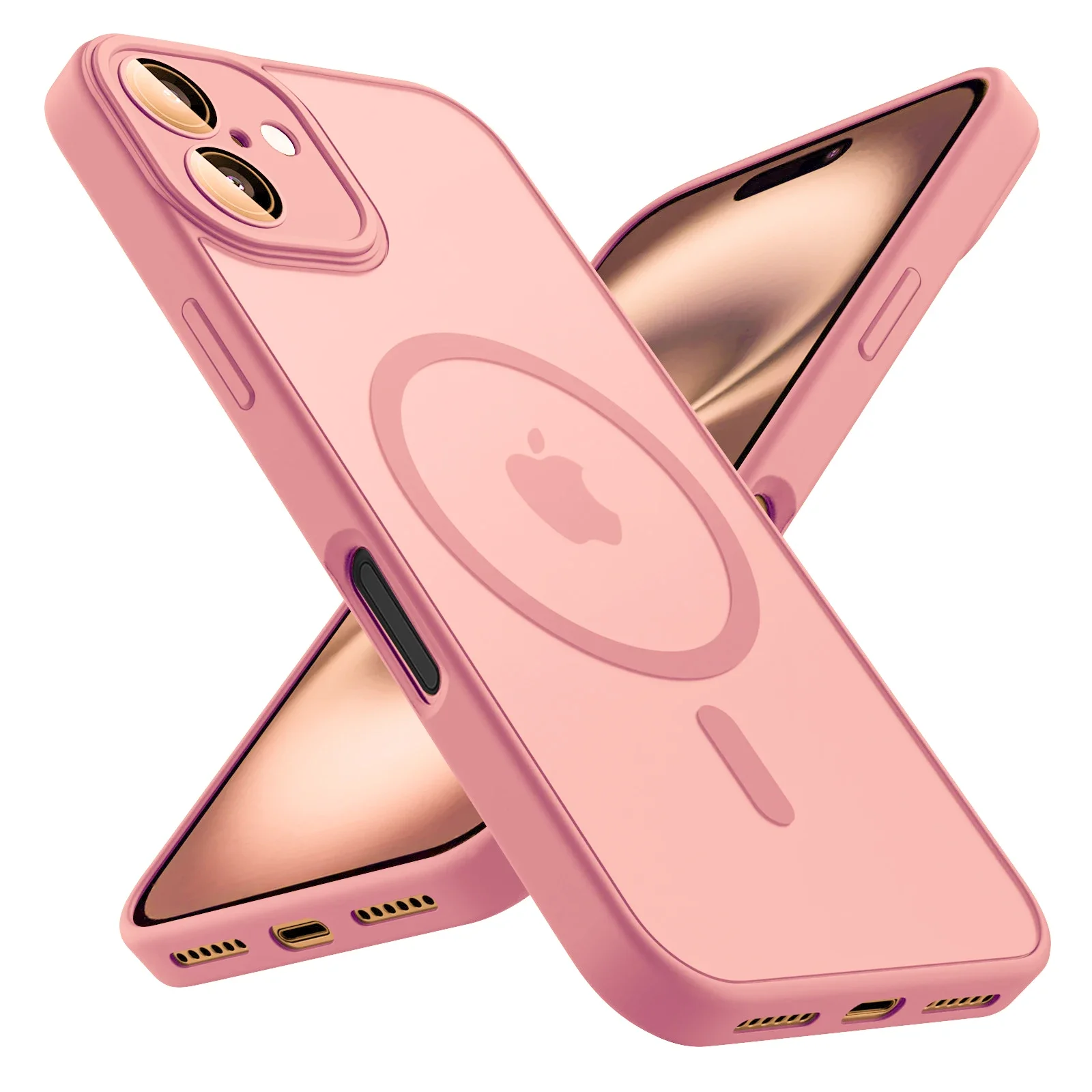 ตัวเลือกสินค้า เคส iPhone 17 16 มือถือ ด้าน ใส แม่เหล็ก Magsafe