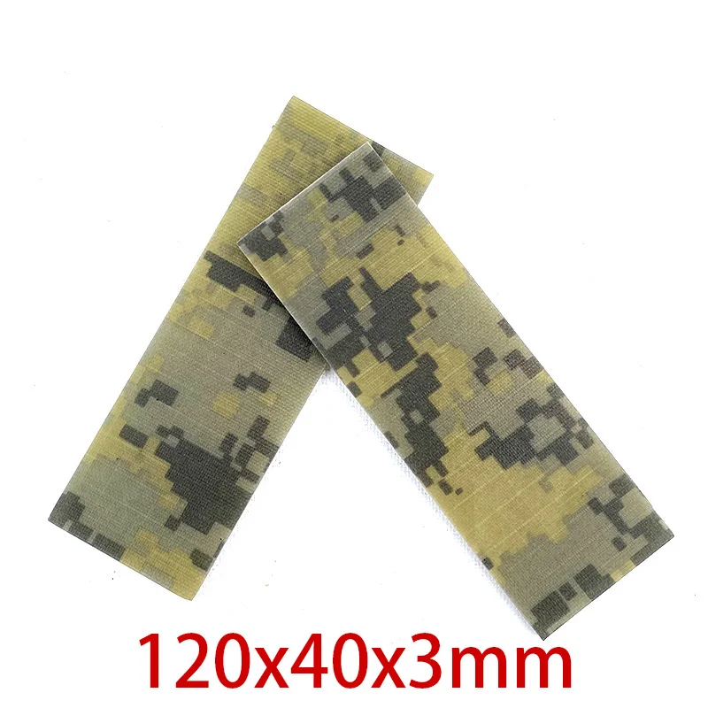 2pieces Composite G10 Knife Handle Material for DIY Handmade Knife Handle Making Material G10 Tool Patch Material 120x40x3mm