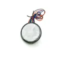 Round white