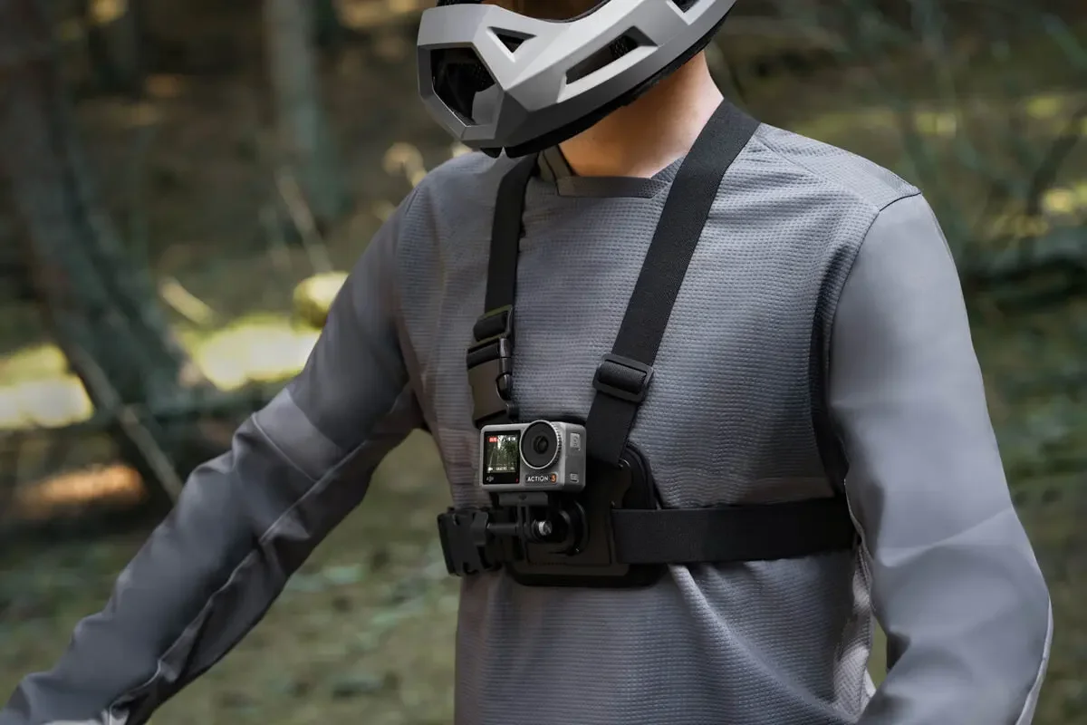 오리지널 DJI 오즈모 액션 사이클링 액세서리 키트, 편안한 착용감, 조절 가능한 각도, DJI 오즈모 액션 5 프로 오즈모 360 카메라용
