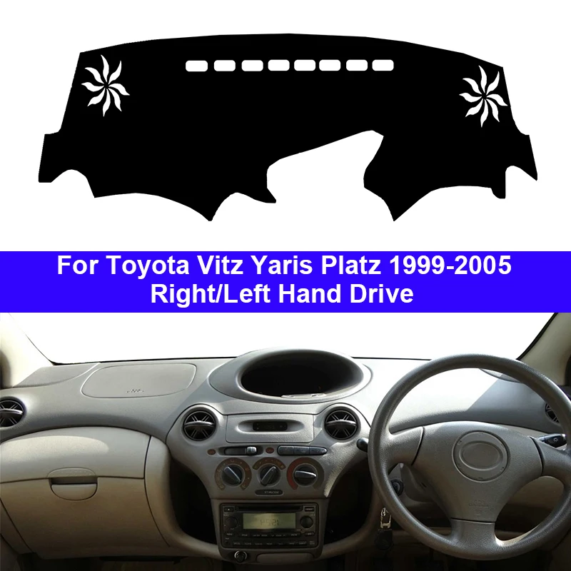 Set di tappetini compatibile per Toyota Yaris, tipo P1, NCP1