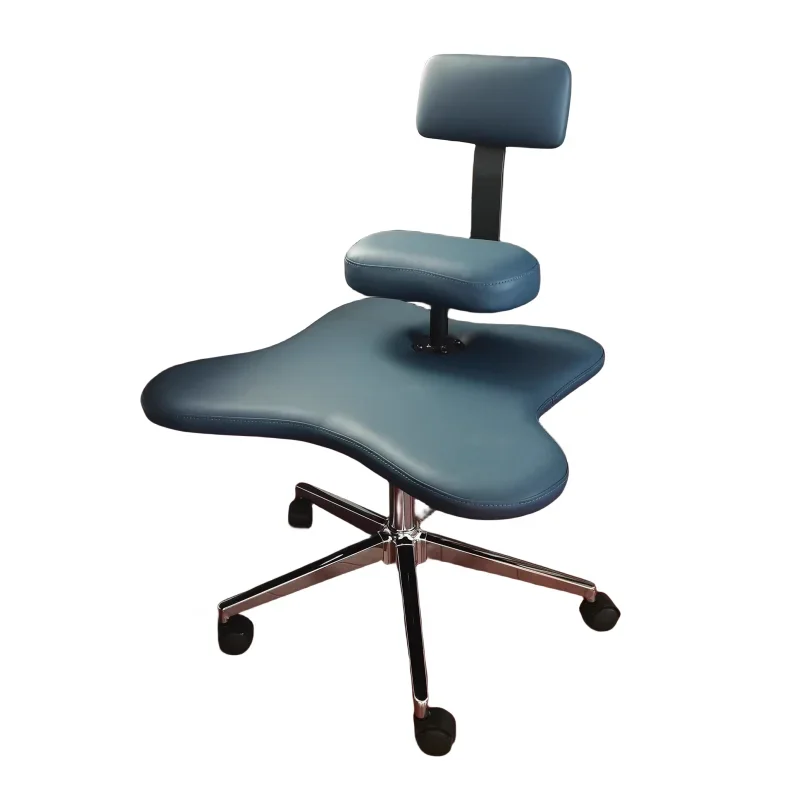 Ergonomic Cross Legged Chair with Wheels Home or Office Furniture Versatile Kneeling Chair Height Adjustable Desk Computer Chair