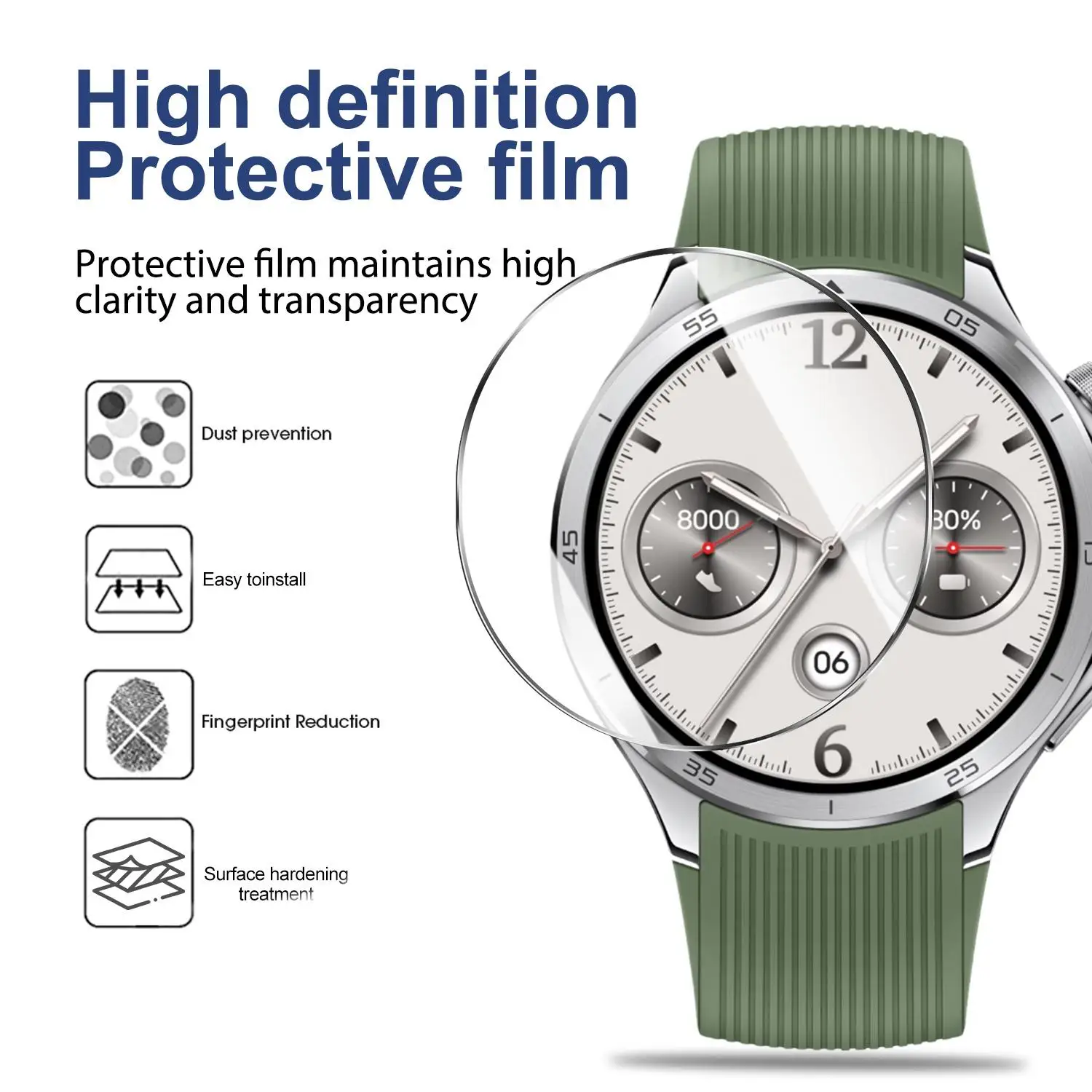 Premium Tempered Glass Screen Protectors - 9H Hardness, Explosion-Proof, Anti-Scratch Films
