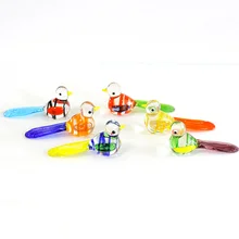 

Easter Decorative Animal Mini Figurines Tiny Cute Long Tail Bird Glass Statue Craft Ornament Fairy Garden Home Decor Accessories