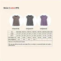 Robe d'été pour filles de 1 à 12 ans, jupe décontractée coréenne, jupe trapèze rayée, T-shirt pour enfants 2