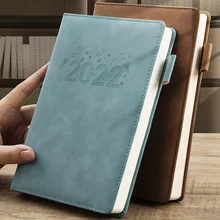 

2022 A5 A4 Diary Planner Notebooks for Office Meeting Agenda Supplies Exquisite Big A5 A3 B5 Journal Notebooks Notepads Handbook