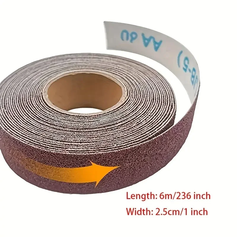 6Meter Sandpaper Roll Continuous Abrasive Ready To Cut Emery Cloth For Drum Sander Woodworking Automotive Metal Sanding sanding discs,sandpaper set,polish sand paper,sanding sticks,sandpaper tools,mini sandpaper kit