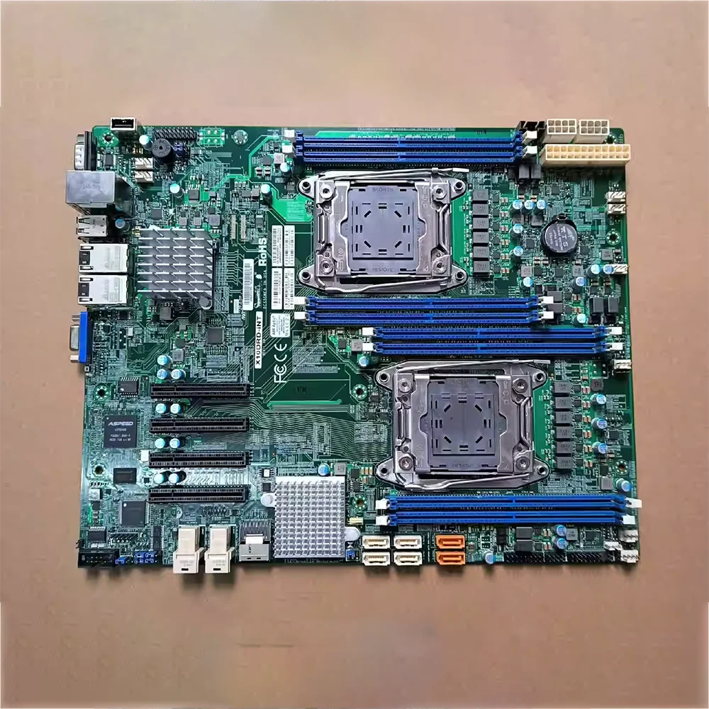 X10DRD-iNT For Supermicro Server Motherboard E5-2600 v4 v3 Internal NVMe Ports PCI-E 3.0 x4 LGA2011 DDR4 4 X10DRD-iNT For Supermicro Server Motherboard E5-2600 v4 v3 Internal NVMe Ports PCI-E 3.0 x4 LGA2011 DDR4 - Image 2