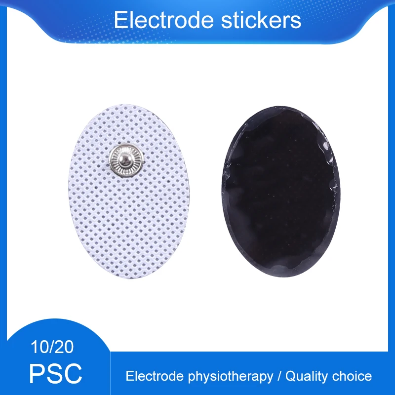 Mini Button Electrode Pad Patch Sticker Pulse Low Frequency Massager