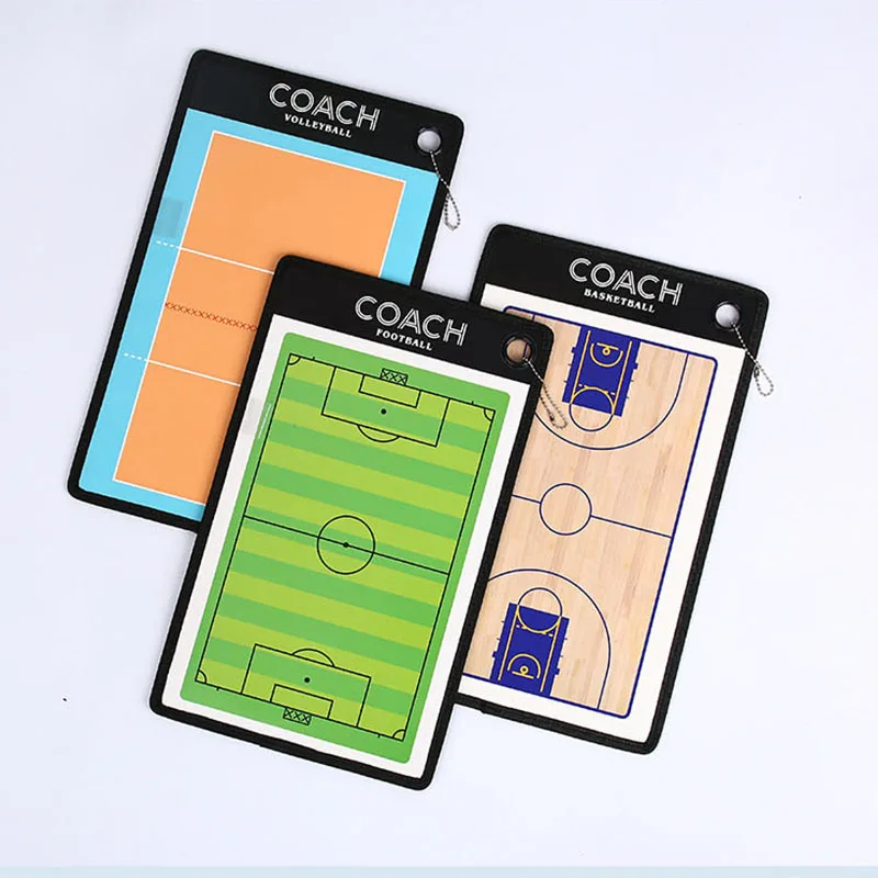 Soccer Tactical Board Magnetic Football Basketball Coaching Clipboard 1Set