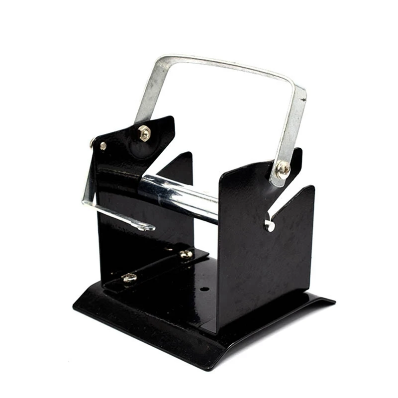

1 PCS Heavy-Duty Tin Wire Frame All Metal Tin Wire Bracket Welding Special Soldering Iron Frame Black