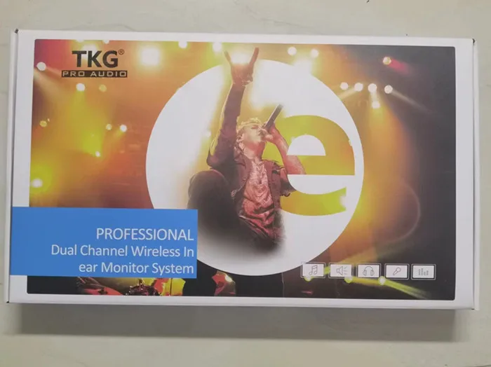 TKG 모노 무선 인이어 모니터, 8 수신기, Iem 인이어 모니터, 무선 시스템, 전문 무대 공연, 2050EX